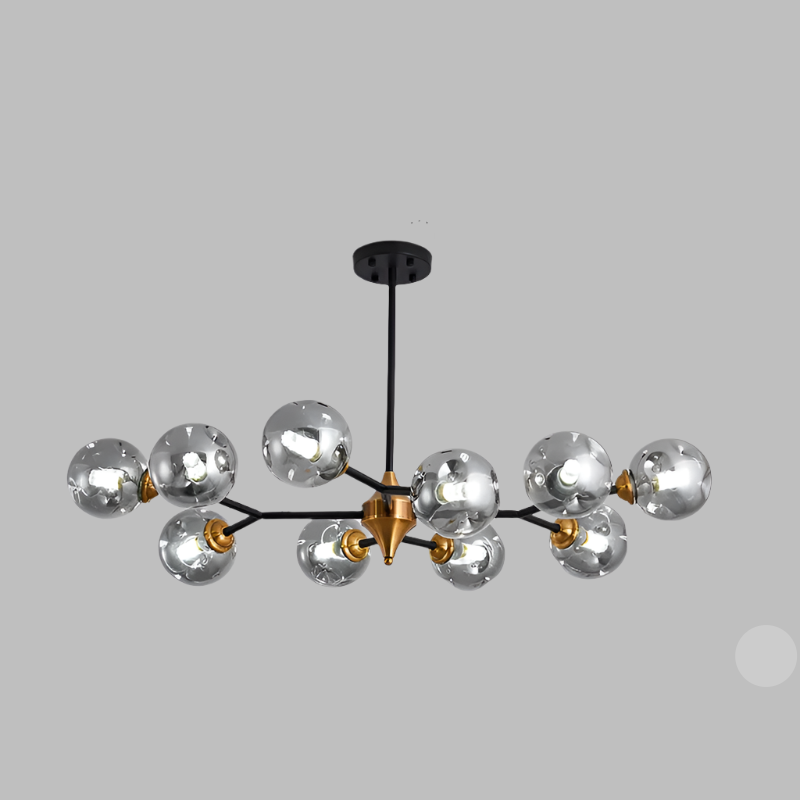 Multi Globe Branch Style Ceiling Light Fixture