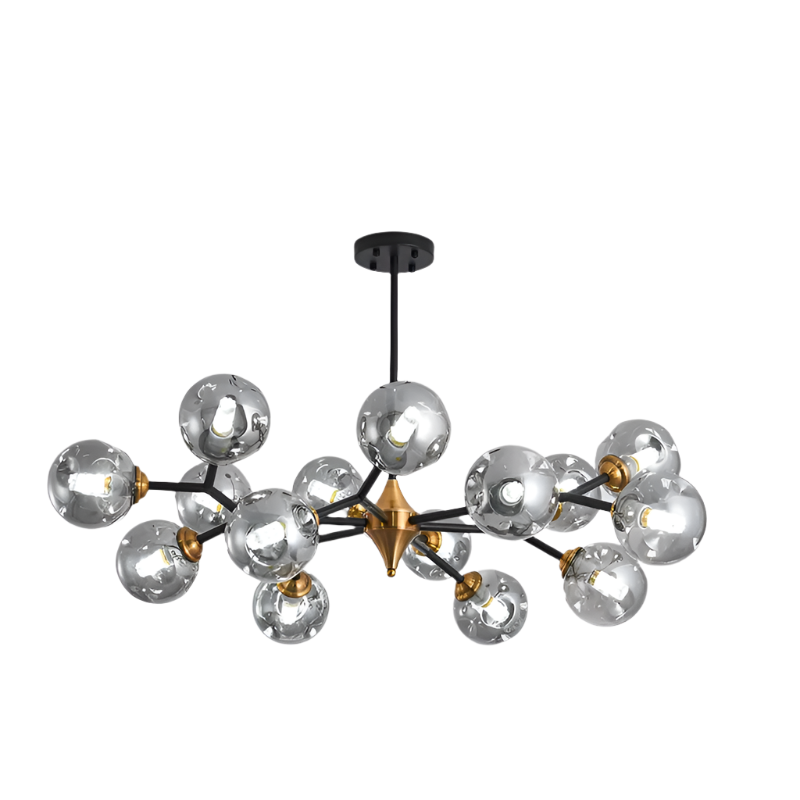 Multi Globe Branch Style Ceiling Light Fixture