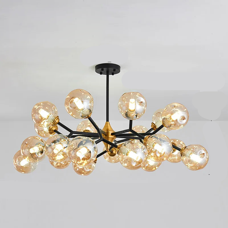 Multi Globe Branch Style Ceiling Light Fixture