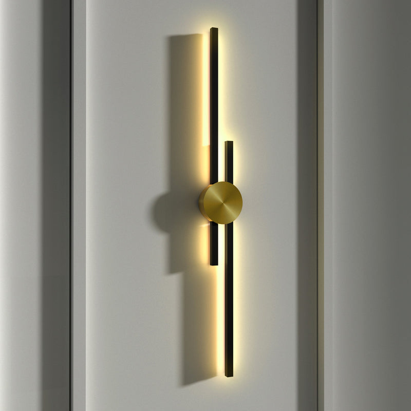 Vertical Linear Wall Light with Integrated LED