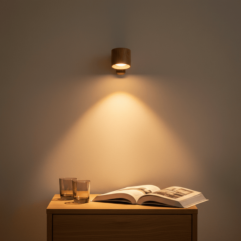 360° Magnetic Cordless LED Wall Sconce - Wall Light | Zaevia