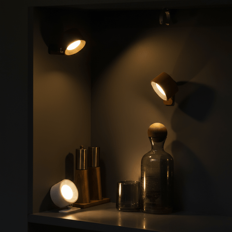 360° Magnetic Cordless LED Wall Sconce - Wall Light | Zaevia