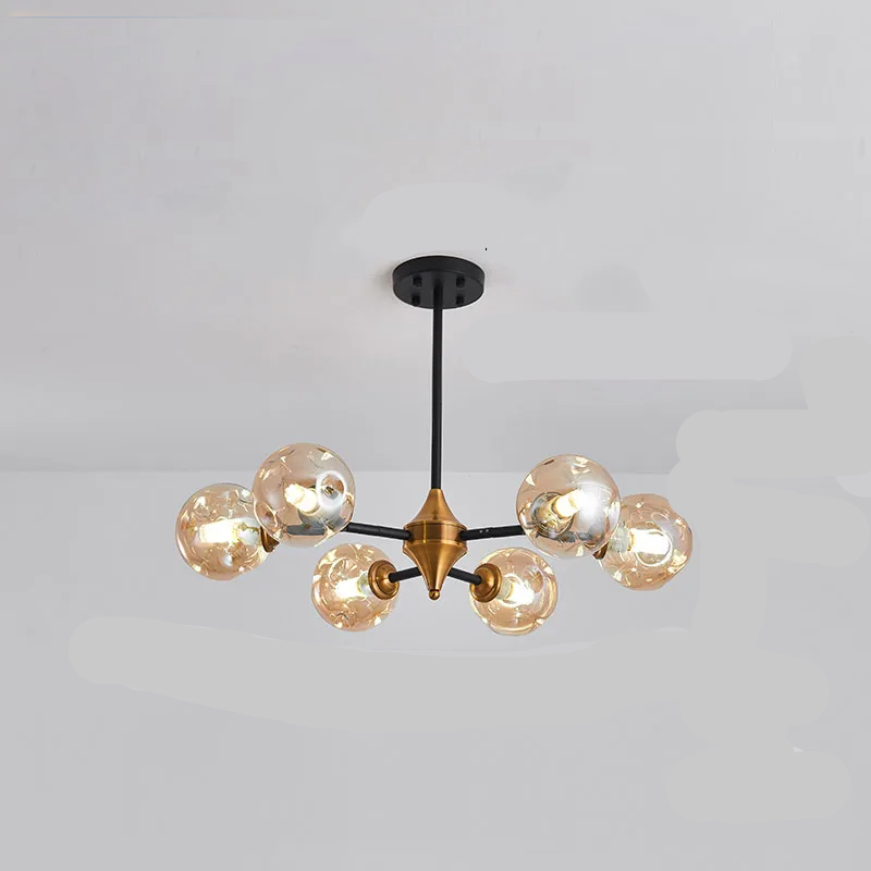 Multi Globe Branch Style Ceiling Light Fixture