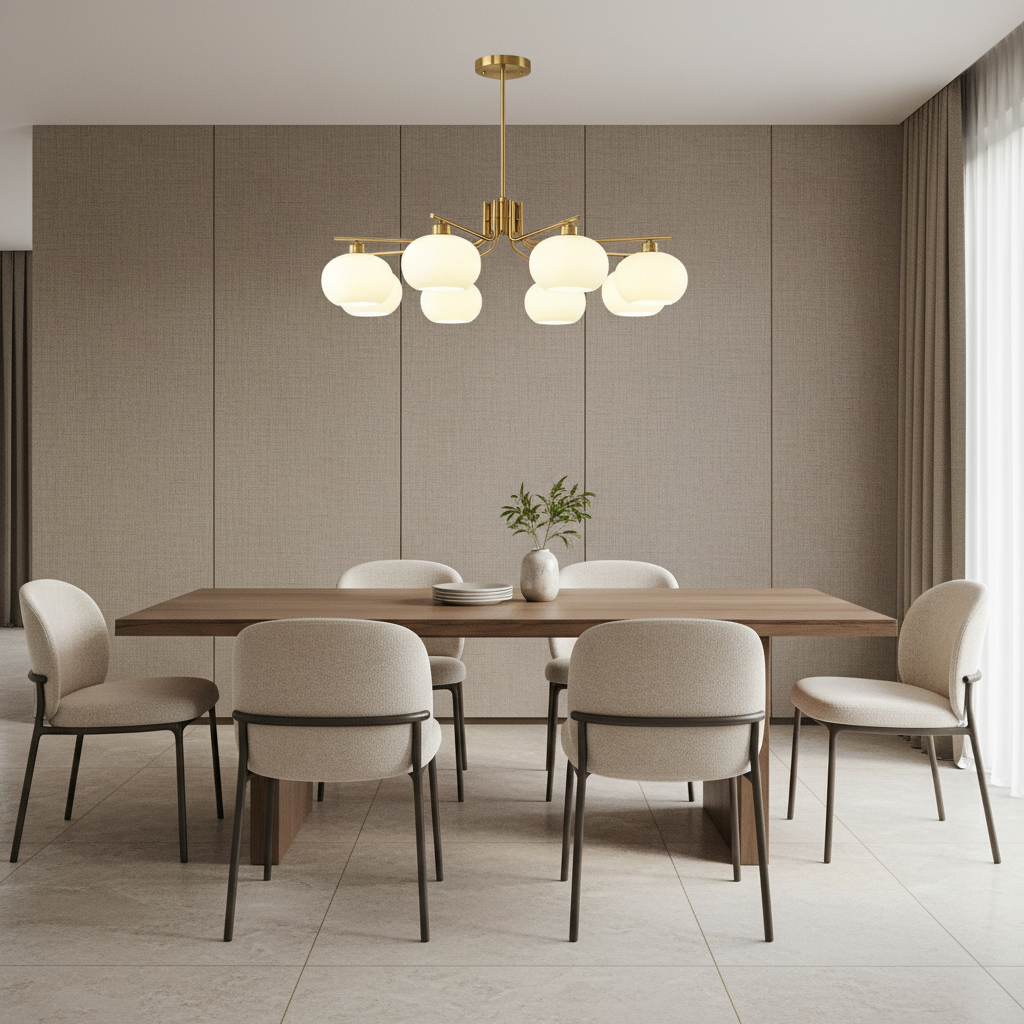 Multi Globe Ceiling Light for Dining Areas