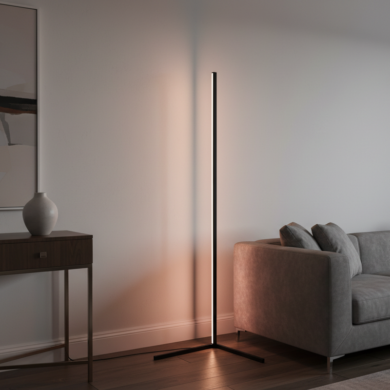 Corner Vertical LED Floor Lamp