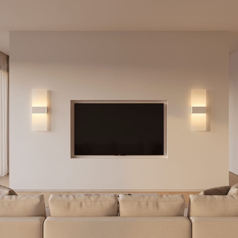 Zaevia Linear: Minimalist Acrylic Sconce - Wall Light | Zaevia