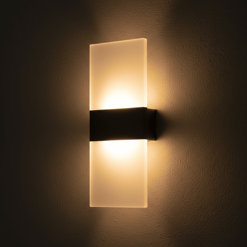 Zaevia Linear: Minimalist Acrylic Sconce - Wall Light | Zaevia