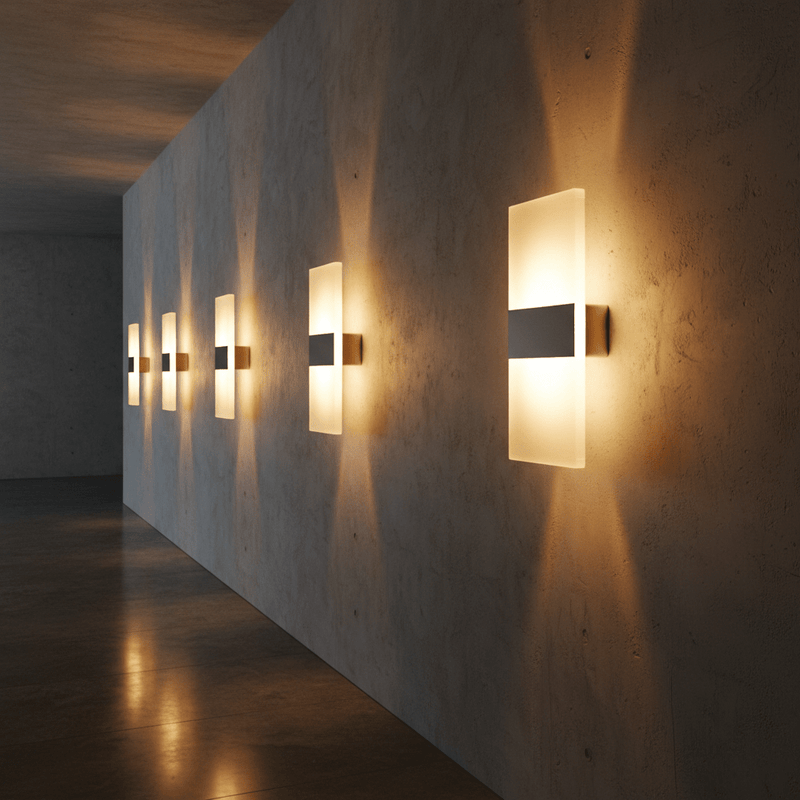 Zaevia Linear: Minimalist Acrylic Sconce - Wall Light | Zaevia