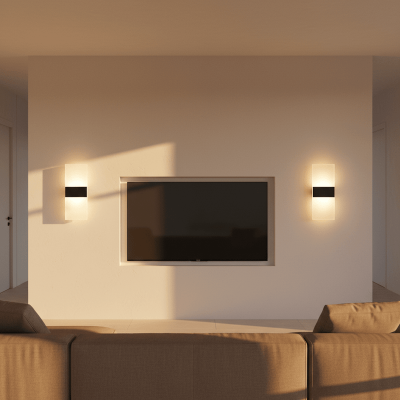 Zaevia Linear: Minimalist Acrylic Sconce - Wall Light | Zaevia
