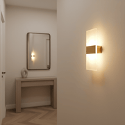 Zaevia Linear: Minimalist Acrylic Sconce - Wall Light | Zaevia