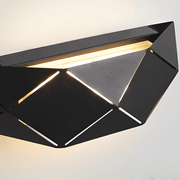 AeroFacet Geometric LED Sconce - Lighting > Wall Lights > Wall Sconces > Diffused Light Wall Sconces | Zaevia