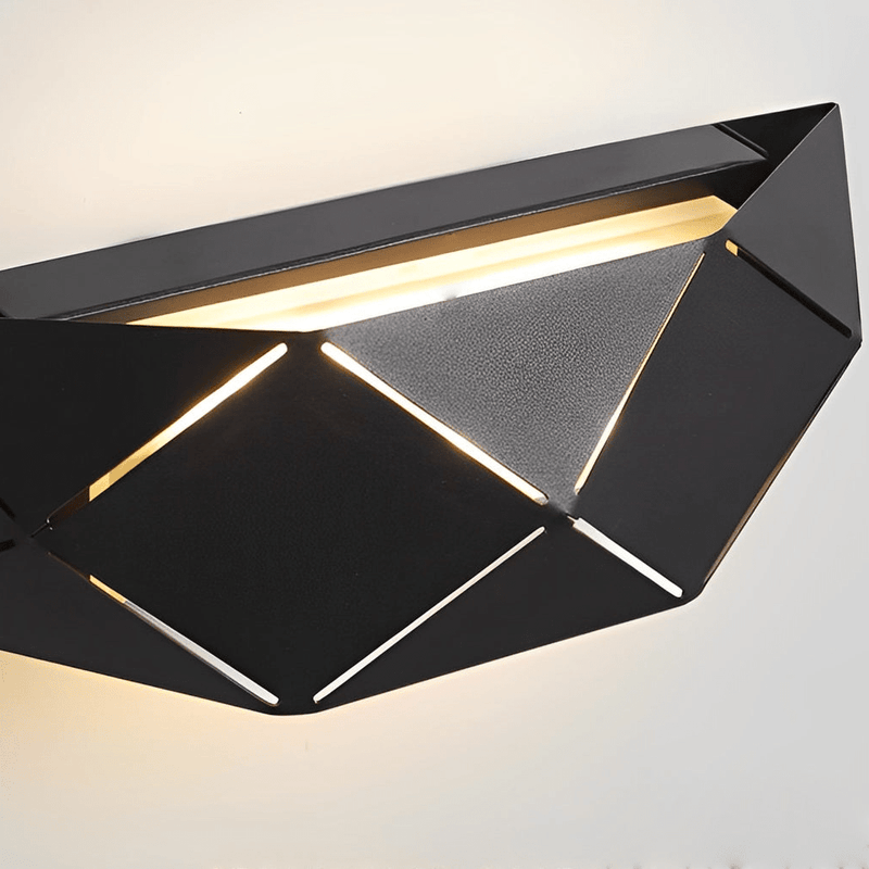 AeroFacet Geometric LED Sconce - Lighting > Wall Lights > Wall Sconces > Diffused Light Wall Sconces | Zaevia