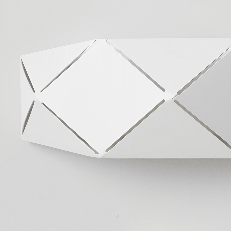 AeroFacet Geometric LED Sconce - Lighting > Wall Lights > Wall Sconces > Diffused Light Wall Sconces | Zaevia