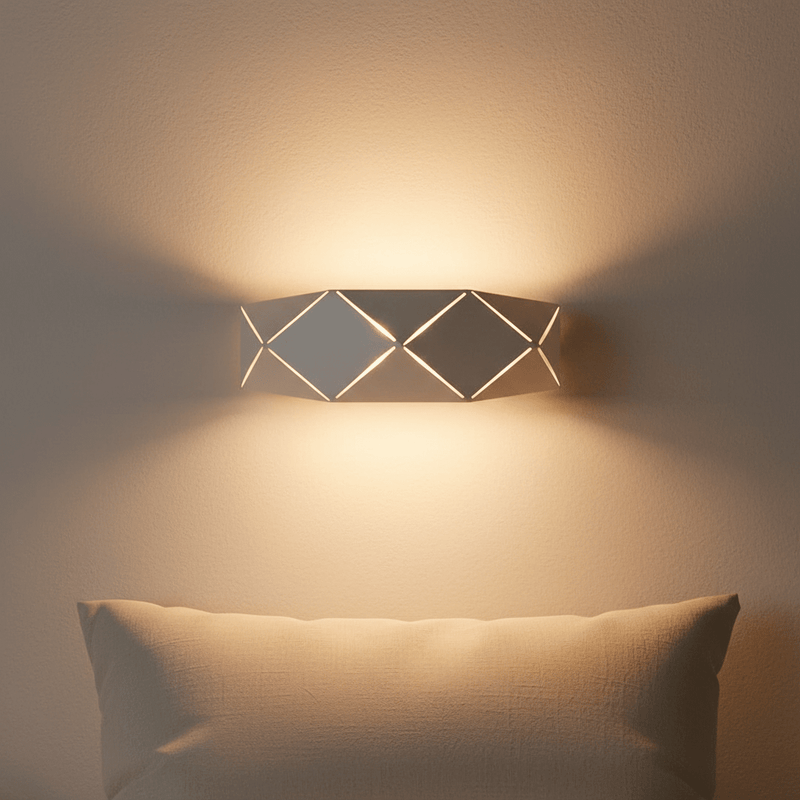 AeroFacet Geometric LED Sconce - Lighting > Wall Lights > Wall Sconces > Diffused Light Wall Sconces | Zaevia