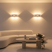 AeroFacet Geometric LED Sconce - Lighting > Wall Lights > Wall Sconces > Diffused Light Wall Sconces | Zaevia