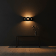 AeroFacet Geometric LED Sconce - Lighting > Wall Lights > Wall Sconces > Diffused Light Wall Sconces | Zaevia