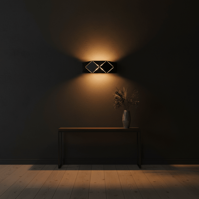 AeroFacet Geometric LED Sconce - Lighting > Wall Lights > Wall Sconces > Diffused Light Wall Sconces | Zaevia