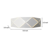 AeroFacet Geometric LED Sconce - Lighting > Wall Lights > Wall Sconces > Diffused Light Wall Sconces | Zaevia