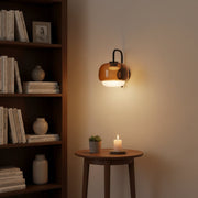 Zaevia Aero Dome: Glass Sconce - Wall Light | Zaevia