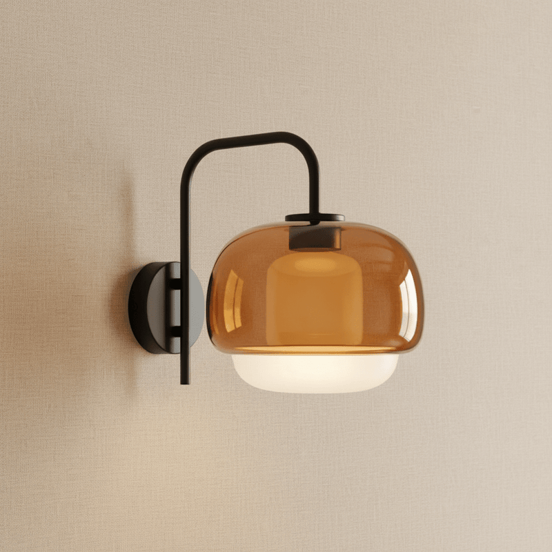 Zaevia Aero Dome: Glass Sconce - Wall Light | Zaevia