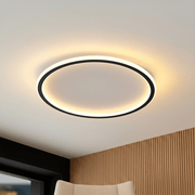 Aero Minimalist LED Halo Flush Mount - Ceiling Light | Zaevia