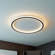 Aero Minimalist LED Halo Flush Mount - Ceiling Light | Zaevia