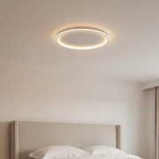 Aero Minimalist LED Halo Flush Mount - Ceiling Light | Zaevia