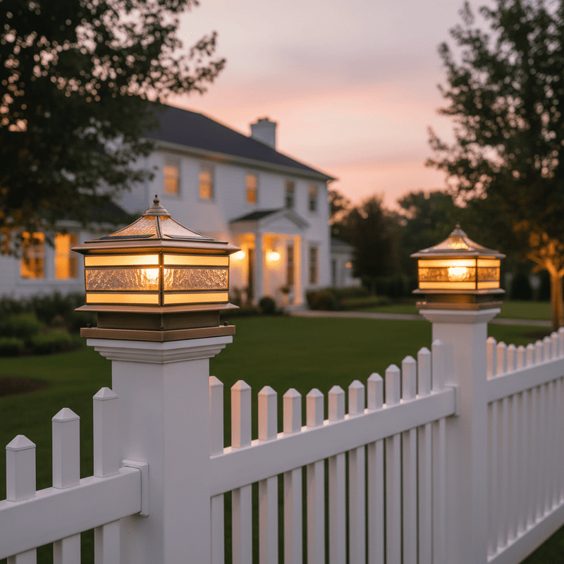 Aethel Brass Pillar Post Light - Lighting > Outdoor Lighting > Outdoor Post Lights > Pillar Lights | Zaevia