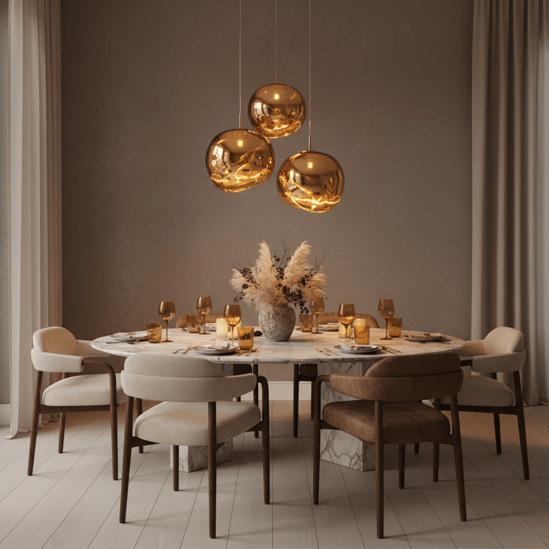 Zaevia Aether Melted Glass Pendant - Ceiling Light | Zaevia