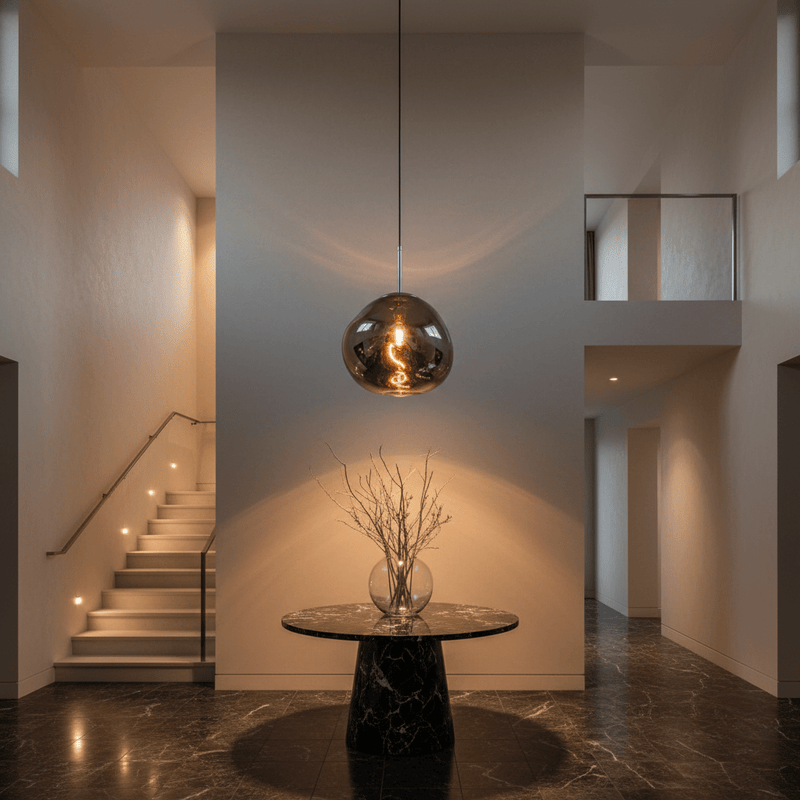 Zaevia Aether Melted Glass Pendant - Ceiling Light | Zaevia