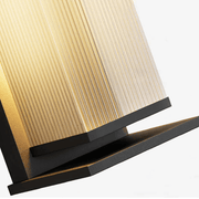 Alistair Architectural Fluted Solar Outdoor Sconce - Wall Light | Zaevia