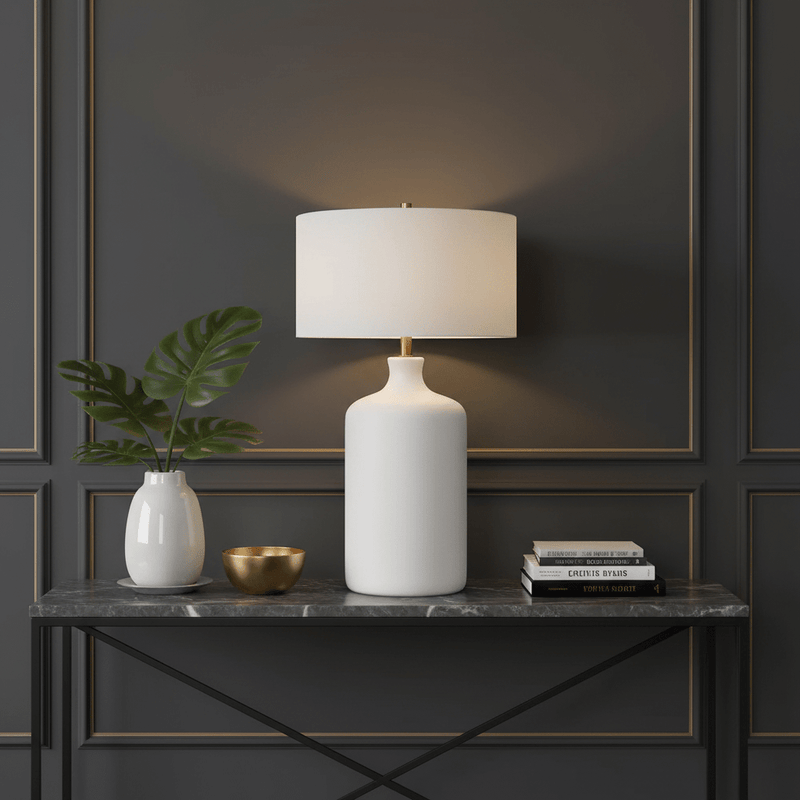 Zaevia Astrid Ceramic Table Lamp - Table Lamp | Zaevia