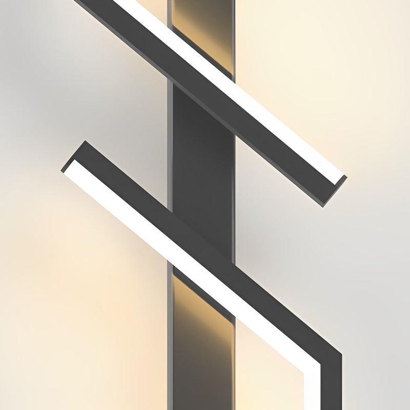Aura Abstract Geometric Linear Sconce