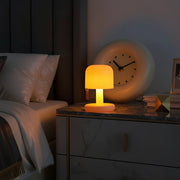 Zaevia Aura: Glass Mushroom Table Lamp - Table Lamp | Zaevia