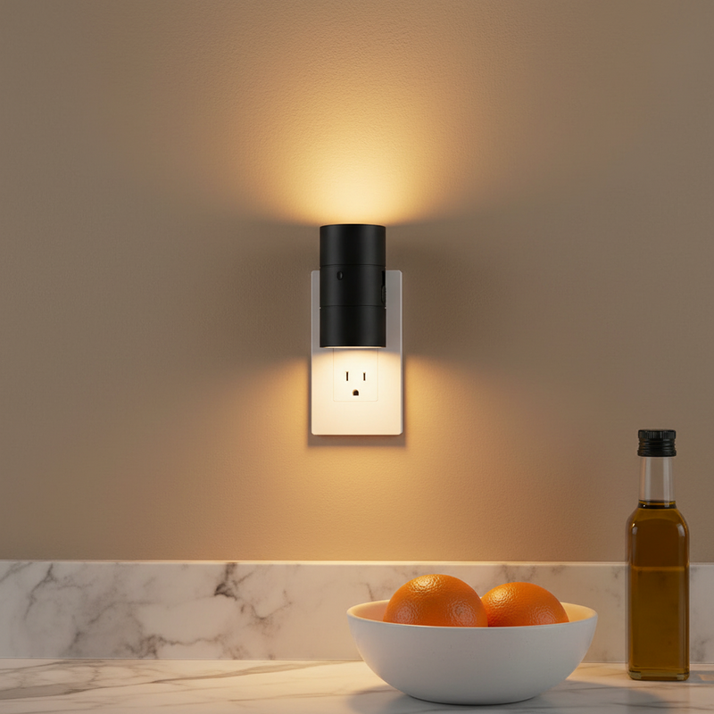 Aura Dusk-to-Dawn Dimmable LED Plug-In Night Light