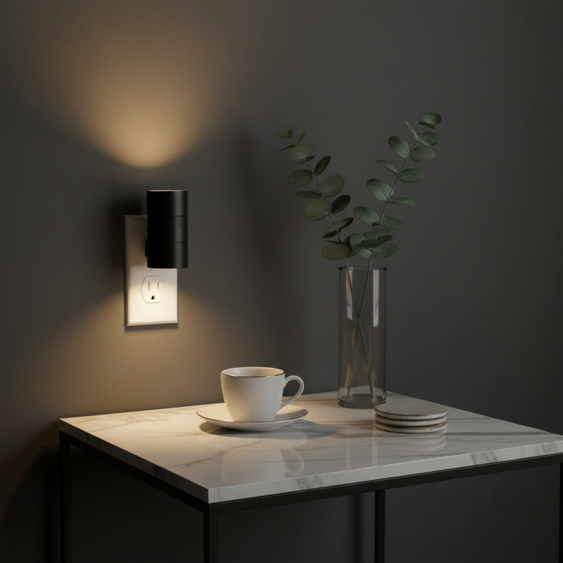 Aura Dusk-to-Dawn Dimmable LED Plug-In Night Light