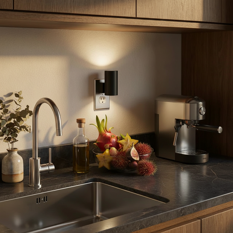 Aura Dusk-to-Dawn Dimmable LED Plug-In Night Light