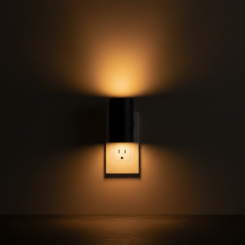 Aura Dusk-to-Dawn Dimmable LED Plug-In Night Light