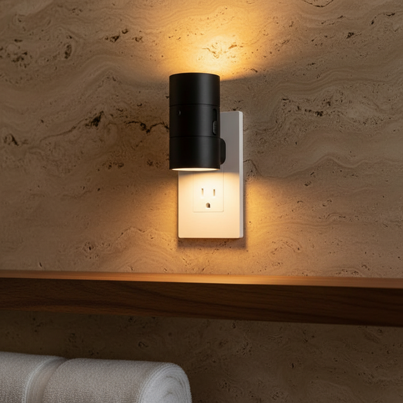 Aura Dusk-to-Dawn Dimmable LED Plug-In Night Light