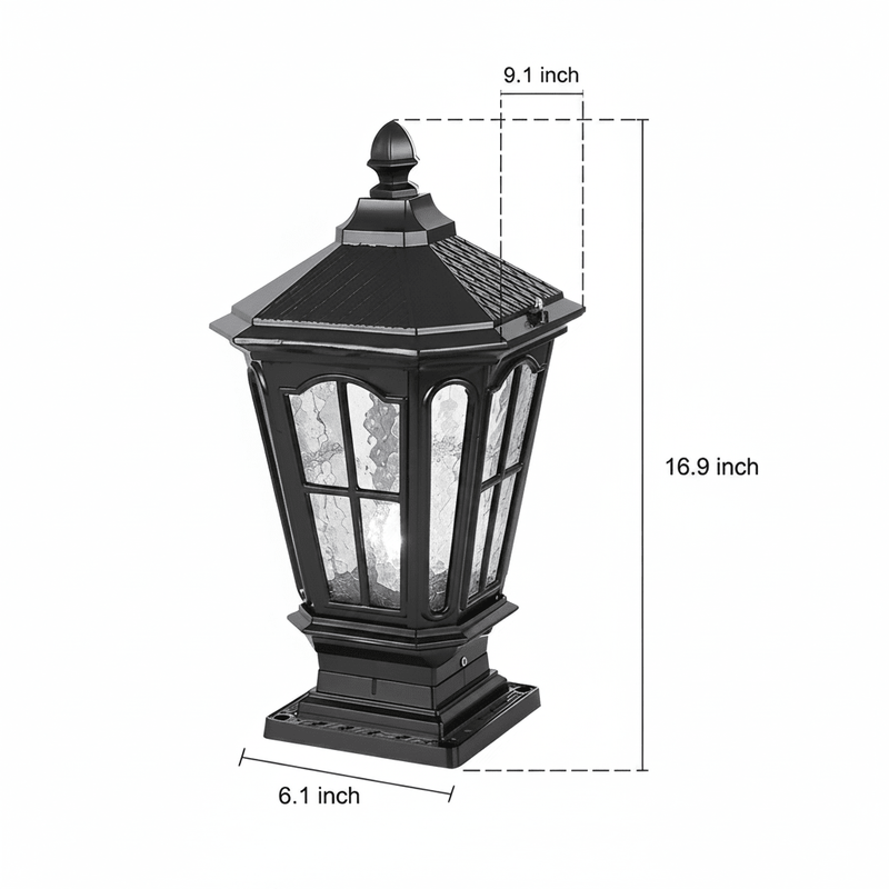 Aura Pavilion Outdoor Pillar Light - Lighting > Outdoor Lighting > Outdoor Post Lights > Pillar Lights | Zaevia