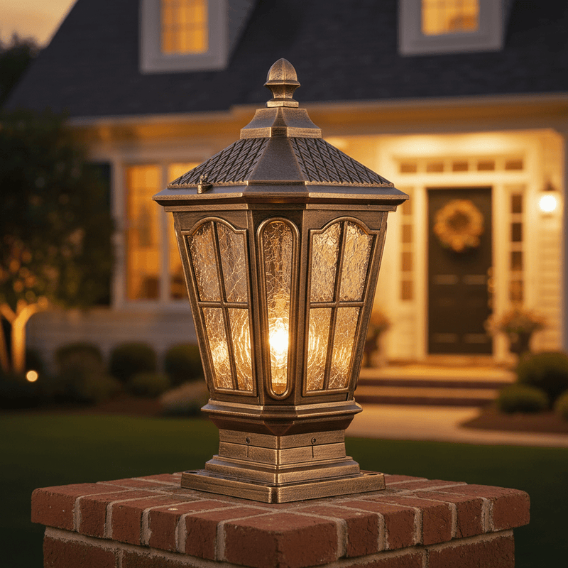 Aura Pavilion Outdoor Pillar Light - Lighting > Outdoor Lighting > Outdoor Post Lights > Pillar Lights | Zaevia