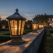 Aura Pavilion Outdoor Pillar Light - Lighting > Outdoor Lighting > Outdoor Post Lights > Pillar Lights | Zaevia