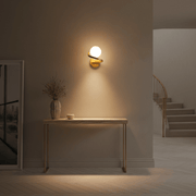 Aura Spiral Minimalist Wall Sconce - Lighting > Wall Lights > Wall Sconces > Diffused Light Wall Sconces | Zaevia