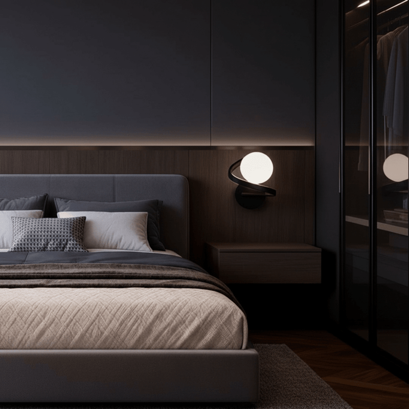 Aura Spiral Minimalist Wall Sconce - Lighting > Wall Lights > Wall Sconces > Diffused Light Wall Sconces | Zaevia