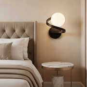 Aura Spiral Minimalist Wall Sconce - Lighting > Wall Lights > Wall Sconces > Diffused Light Wall Sconces | Zaevia