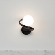 Aura Spiral Minimalist Wall Sconce - Lighting > Wall Lights > Wall Sconces > Diffused Light Wall Sconces | Zaevia