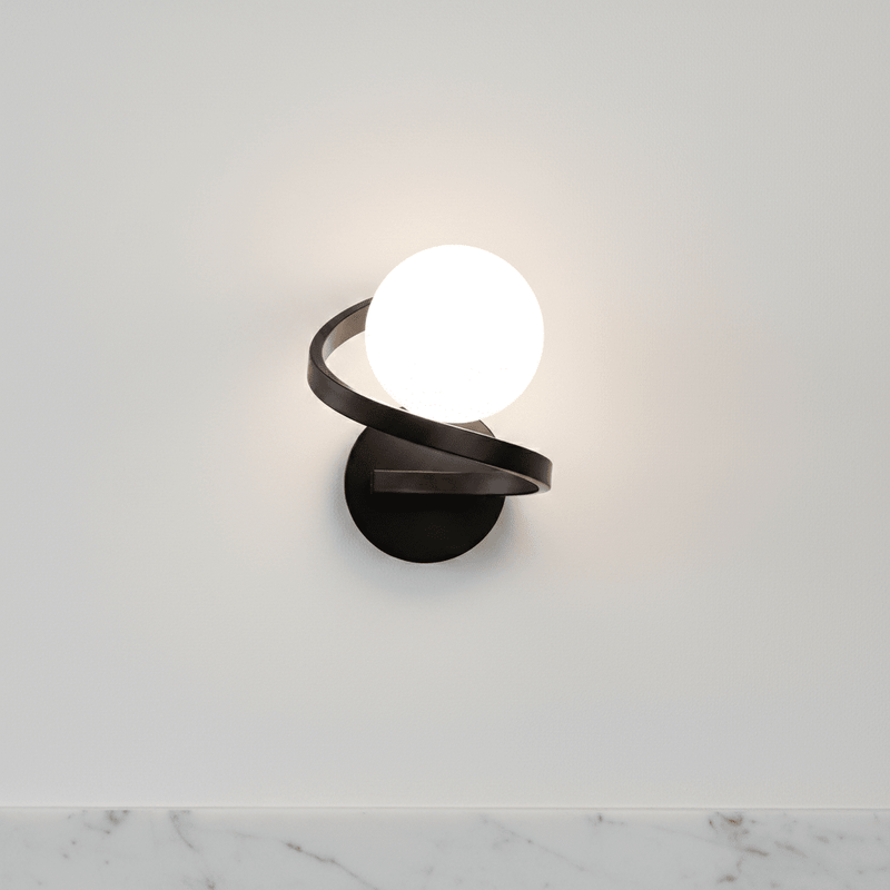 Aura Spiral Minimalist Wall Sconce - Lighting > Wall Lights > Wall Sconces > Diffused Light Wall Sconces | Zaevia