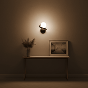 Aura Spiral Minimalist Wall Sconce - Lighting > Wall Lights > Wall Sconces > Diffused Light Wall Sconces | Zaevia