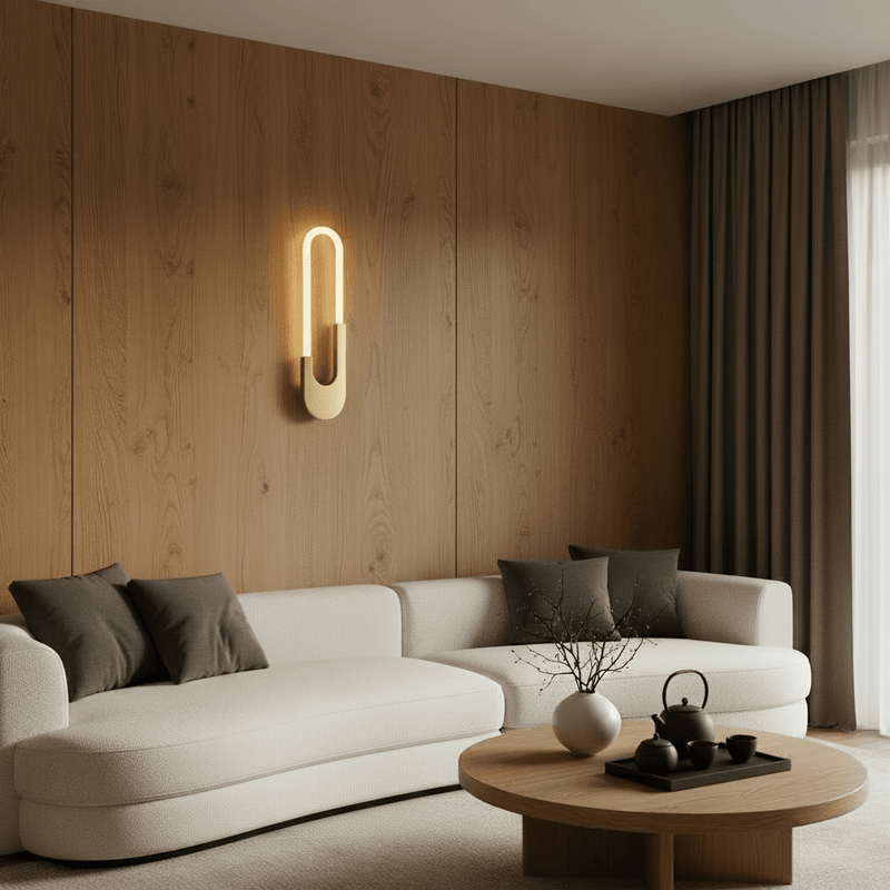 Aureane Minimalist Capsule LED Sconce - Lighting > Wall Lights > Wall Sconces > Diffused Light Wall Sconces | Zaevia