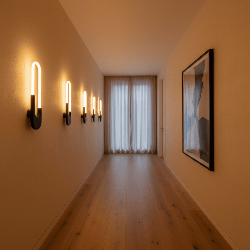 Aureane Minimalist Capsule LED Sconce - Lighting > Wall Lights > Wall Sconces > Diffused Light Wall Sconces | Zaevia